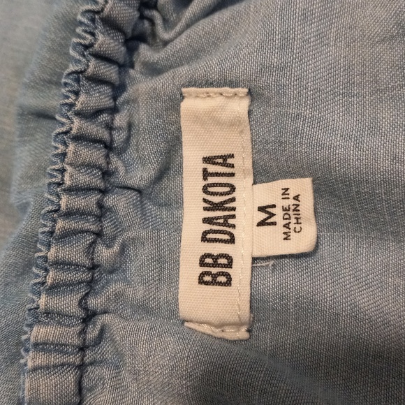 BB Dacota Denim mini dress or tunic Size M - Picture 4 of 6